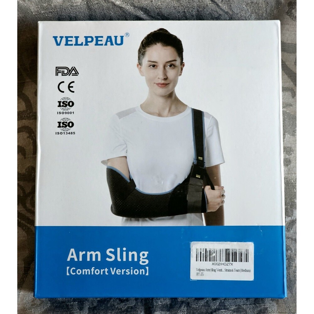 VELPEAU Arm Sling VP0306 Size Med for Right or Left Arm